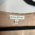 Moon River  metallic patterned ruffle dress Photo 2