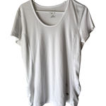 Mountain Hardwear Shirt Large White Athletic Performance Short Sleeve Outdoor Photo 0