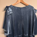 JESSAKAE‎ Velvet Bow Party Dress Blue Size 5X Photo 4