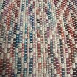 Ruggine Women's Multicolor Woven Fringe Tote Bag Boho Photo 5