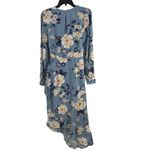 Yumi Kim  Blue Floral Wrap Dress Small New Photo 3