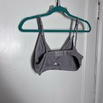 Anne Klein Light Gray Unlined Wireless Lightweight Stretch Bra Bralette Large Photo 3