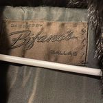 Bifano’s Dallas Black Real Mink Fur Coat Size Small Vintage Photo 1