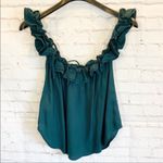 Mcguire  Green Norfolk Ruffle Off Shoulder … Photo 5