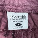 Columbia Vtg  Sz 4 Omni-Shade Sports Shorts Cut Off Mid Rise Women’s Maroon Photo 6