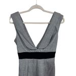 Shein X Women's Plaid Mini Dress Deep V Back Zip‎ Black Waistband XS New Photo 2