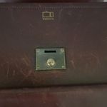 Valextra Maroon Shoulder Bag Luxury Purse Red Photo 9