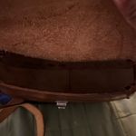 Hand Carved Leather Purse Brown Photo 1