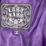 Last Kiss  juniors size large purple puffer vest Photo 3