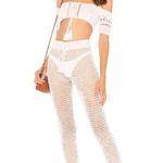 Majorelle NWT Hilary Crochet Pants in White Photo 0