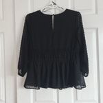 Francesca's Francesca’ s polka dot textured blouse Photo 4