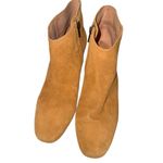 Madewell  The Lucien Boot in Suede Size 7.5 Bronzed Birch Photo 2