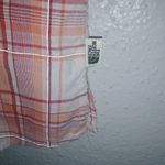 The North Face S Vented Fishing Shirt in Pink Orange Plaid Photo 4