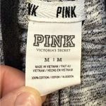 PINK - Victoria's Secret PINK by Victoria’s Secret Grey “Tropical” Hoodie Full Zip Front Photo 4