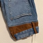 Good American NWT Good Legs Suede Mixing Skinny Jeans Photo 2