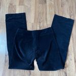 Absolu Paris Vintage 90s Black Velour Pants with Metal Dragon Accents EUC Sz 33 Photo 6