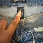 Sincerely Jules Blue Distressed Jean Shorts Size undefined Photo 2