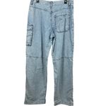 Rag and Bone Nora Cargo Utility Jeans Mid Rise Rigid Denim Lakeside Wash 30 NWT Photo 2