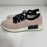 Bata Pink Black Sock Slip On Sneakers Womens Size 37 Photo 6