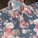 Bold Elements cold shoulder Floral Blouse Photo 4