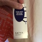 Satva NWT Dolan Yoga Cami Orange Geometric Athleisure Tank Top Photo 2