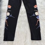 Adidas  Black Floral Graphic Leggings Photo 2