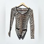 Ganni Leopard Print Bodysuit NWT Photo 1