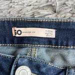 SO  Low Rise Size 11/30  Favorite Shortie Womens Juniors Pockets Distressed Blue Photo 2