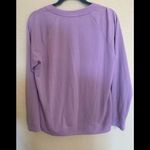 Isaac Mizrahi  Purple Fabulous sweat Shirt Size S Photo 1