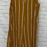 Giddy Up Glamour  Striped Jumpsuit With Buttons Photo 0