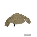 Lululemon *NWT, , Women, Quilted Light Insulation Cropped Jacket, Khaki, sz 12 Photo 7