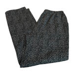 Lands' End  black and white pull on pants Photo 0