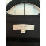 Loft  black and white printed flounce skirt mini dress 4p Photo 4