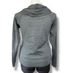Tek Gear  Womens Yoga Sweatshirt Pullover Cowl Neck Long Sleeve Gray Large Photo 2