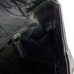 Kenneth Cole Leather Messenger Bag Black Buckles Laptop Briefcase Crossbody Prep Photo 8