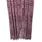 Ramy Brook  Pink Vivica Zebra-Print Maxi Skirt sz S Photo 5