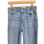 Paige Claudine darling siesta hem High Rise Flare Crop Denim Jeans size 27 Photo 2