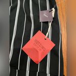 Mossimo Supply Co . Black and White Striped Blouse Photo 2