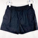 Everlane  Black Pull On High Rise Chino Shorts Photo 0