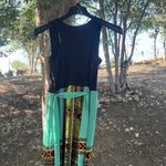 Teen Vogue for mstylab short/long Dress Green Size L Photo 5