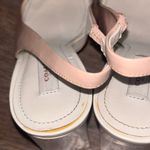 Coach  nude  Pink Slingback Heels with Gold Accent size 7/B Photo 15