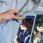 My Hero Academia Unisex Grey Graphic Hoodie. Size Medium Photo 5