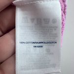 Lands' End  Drifter‎ Pink Long Sleeve Cable knit Sweater Fisherman Cabin Med Photo 2