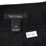 White House | Black Market  Black Lined Pencil Skirt Women Size 6 | 25-23 Photo 2