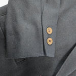 Pendleton Vintage 1980s  Navy Wool Blazer Minimalist Officecore Size 6 Petite Photo 8