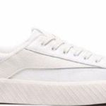 BY FAR Rodina Grained Low Sneakers Cream White Womens Size EU 40 / US 10 Photo 1