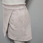 Missguided Misguided beige faux suede wrap over skorts size 6 Photo 3