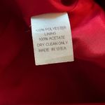 Chantelle  Bold Red Blazer with Square Buttons Photo 12