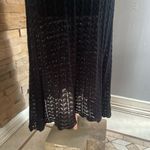 AQUA  Black crochet Midi Skirt Photo 3