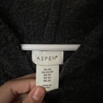 Aspen Dark Gray Tunic Sweater Pullover Hoodie w/ Pocket Size XS Photo 1